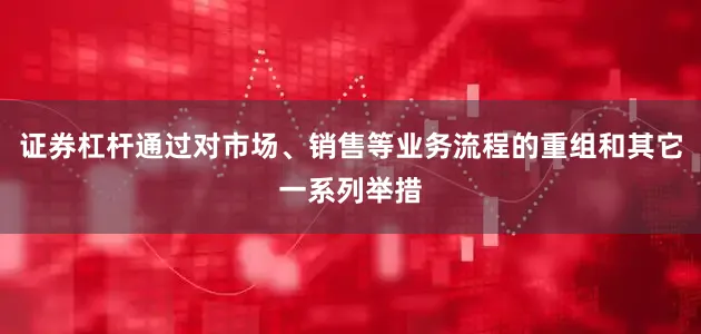 证券杠杆通过对市场、销售等业务流程的重组和其它一系列举措