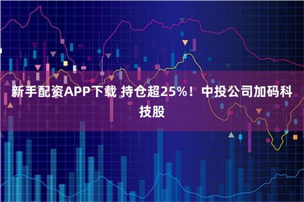 新手配资APP下载 持仓超25%！中投公司加码科技股